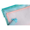 Picture of EXACOMPTA ZIP LOCK FOLDER PASTEL A4